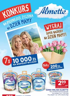 Serek wiejski promocja w Stokrotka