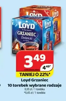 Herbata Loyd Grzaniec promocja w Delfin
