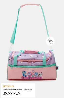 Duża torba dziecięca Gabby's Dollhouse promocja w Sinsay