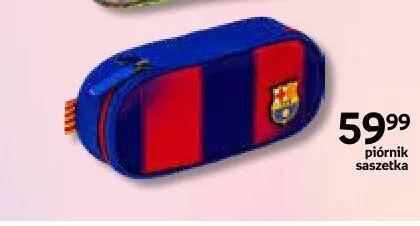 Piórnik saszetka FC Barcelona granatowo-czerwony promocja w Empik