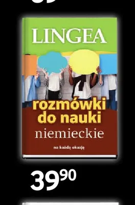 Książka Rozmówki do nauki niemieckie Lingea promocja w Empik