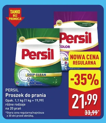 Proszek do prania Universal Persil promocja w Aldi