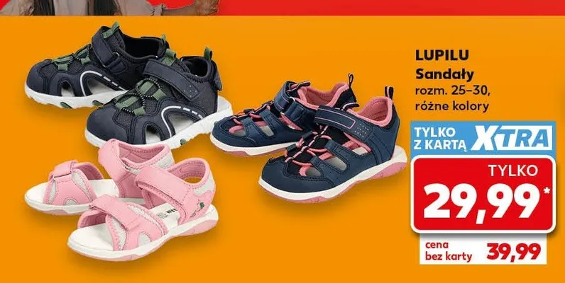 Sandały dziecięce Lupilu promocja w Kaufland