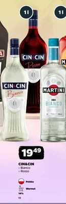 Wermut CIN&CIN Bianco polski promocja w Netto