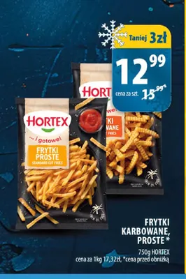 Frytki proste Hortex promocja w Arhelan