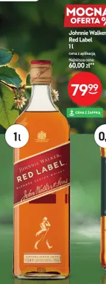 Whisky Johnnie Walker Red Label promocja w Żabka