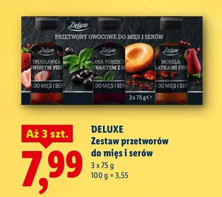 Zestaw przetworów do mięs i serów promocja w Lidl