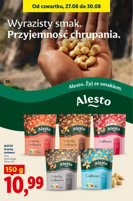 Orzechy nerkowca coconut Alesto promocja w Lidl