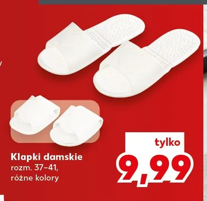 Klapki damskie promocja w Kaufland