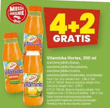 Vitaminka Hortex promocja w Twój Market