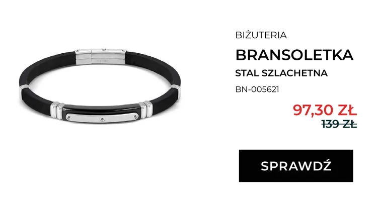 Bransoletka Briju stal szlachetna BN-005621 promocja w Briju