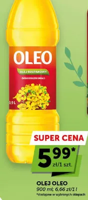 Olej rzepakowy promocja w Groszek