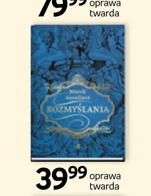 Książka Rozmyślania oprawa twarda promocja w Empik
