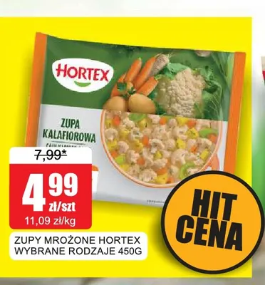 Zupy mrożone Hortex promocja w Bingo