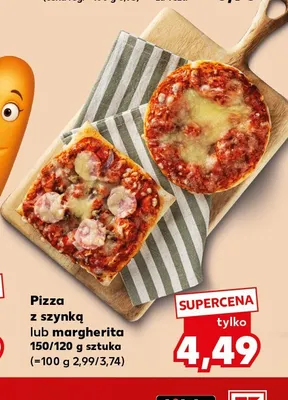 Pizza z szynką promocja w Kaufland