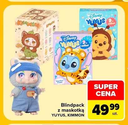 Blindpack z maskotką Kimmon promocja w Carrefour