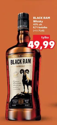 Whisky Black Ram promocja w Kaufland