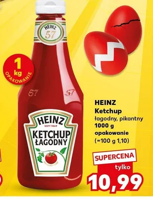 Ketchup łagodny promocja w Kaufland