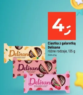 Ciastka z galaretką różne rodzaje promocja w Dealz