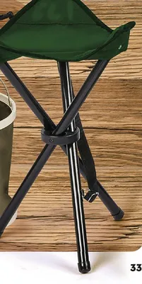 Akcesoria wędkarskie stołek składany promocja w Biedronka