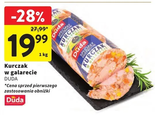 Kurczak w galarecie promocja w Intermarche