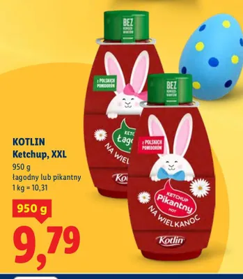 Ketchup, XXL łagodny lub pikantny promocja w Lidl