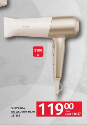 Suszarka do włosów Beurer HC70 promocja w Selgros