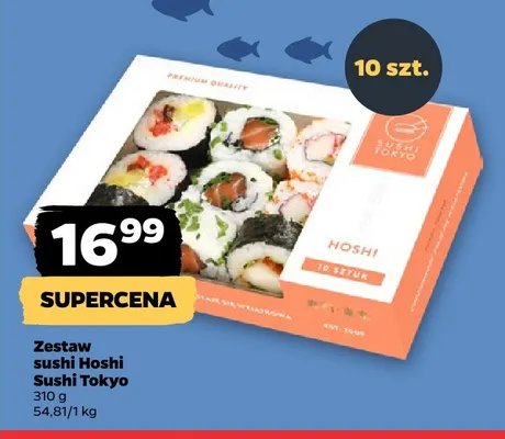 Zestaw sushi Hoshi Sushi Tokyo promocja w Netto