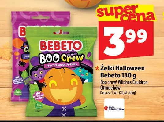 Żelki Halloween Witches Cauldron Bebeto promocja w TOPAZ