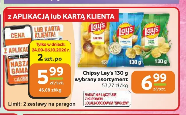 Chipsy Lay's promocja w Społem Częstochowa