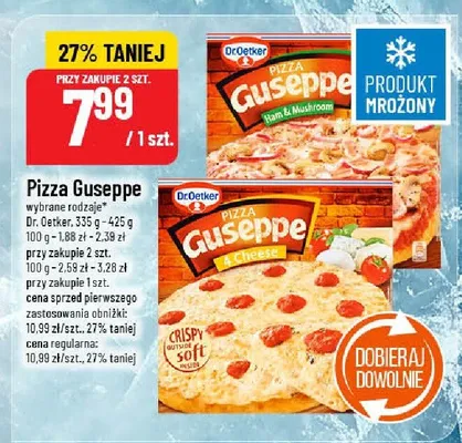 Pizza Guseppe wybrane rodzaje promocja w POLOmarket