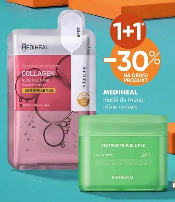 Maski do twarzy Mediheal promocja w Super-Pharm