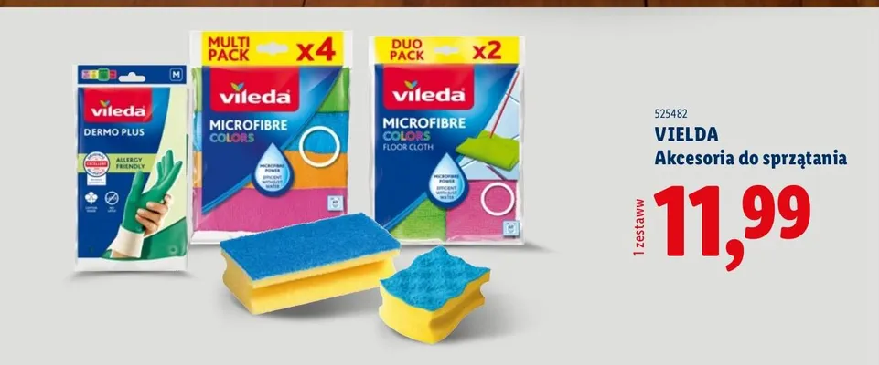 Akcesoria do sprzątania promocja w Lidl