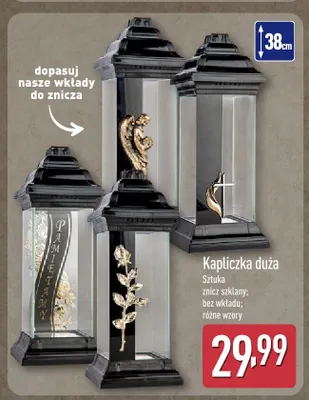 Kapliczka duża promocja w Aldi