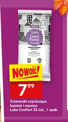 Ściereczki czyszczące kamień i marmur Luba Comfort promocja w Twój Market
