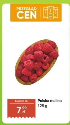 Polska malina promocja w Biedronka