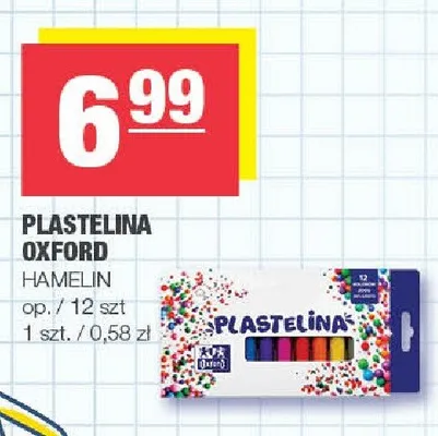 Plastelina Oxford promocja w SPAR