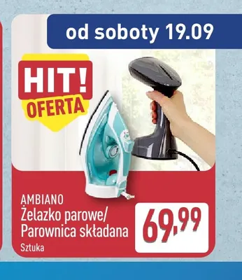 Żelazko parowe Ambiano promocja w Aldi