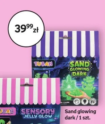 Piasek świecący w ciemności Tuban Sand Glowing Dark promocja w Empik