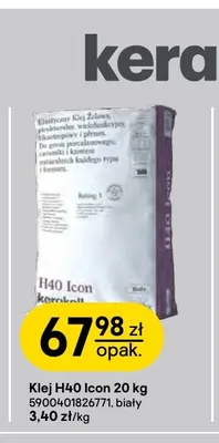 Klej H40 Icon biały Kerakoll promocja w Castorama