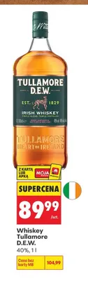 Whiskey Tullamore D.E.W. promocja w Biedronka