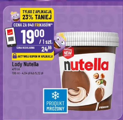 Lody Nutella Ferrero promocja w POLOmarket