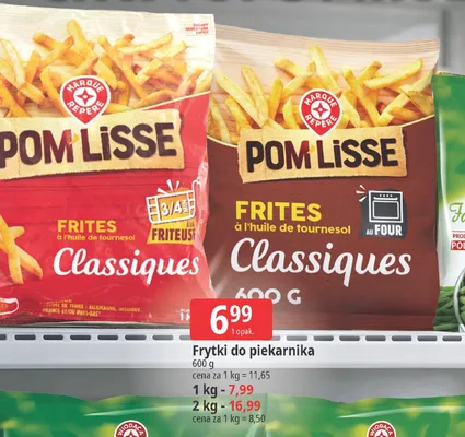 Frytki do piekarnika Classiques promocja w Leclerc