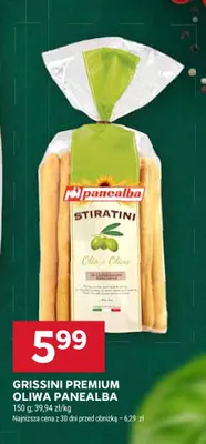 Grissini premium oliwa Panealba promocja w Stokrotka