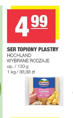Ser topiony plastry Hochland promocja w SPAR