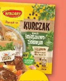 Przyprawa Pomysł na... kurczak w sosie śmietanowo-ziołowym Winiary promocja w Kaufland