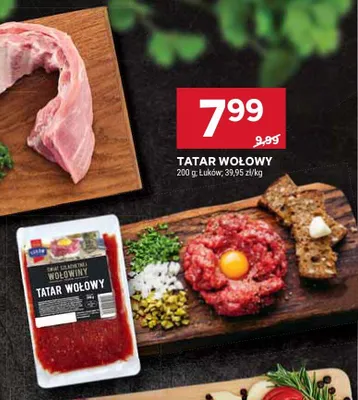 Tatar wołowy Łuków promocja w Stokrotka