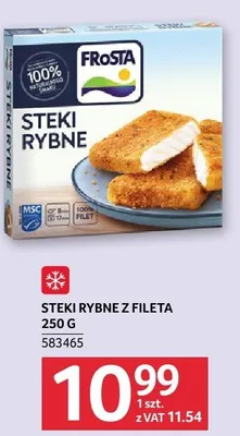 Steki rybne z fileta 250 g FRoSTA promocja w Selgros