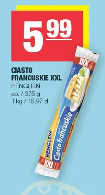 Ciasto francuskie XXL promocja w SPAR