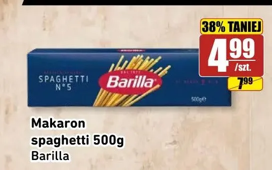 Makaron spaghetti n.5 Barilla promocja w API Market